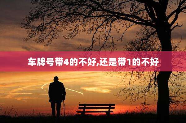 车牌号带4的不好,还是带1的不好