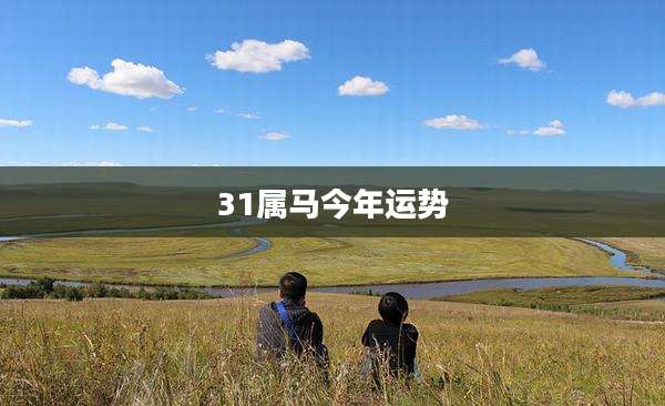 31属马今年运势