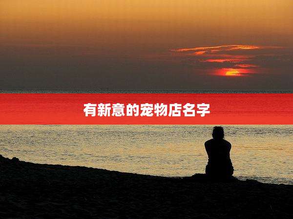 有新意的宠物店名字