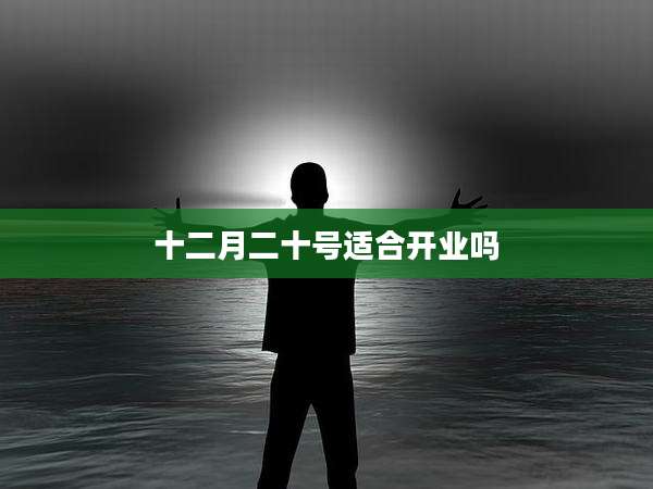 十二月二十号适合开业吗