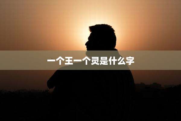 一个王一个灵是什么字