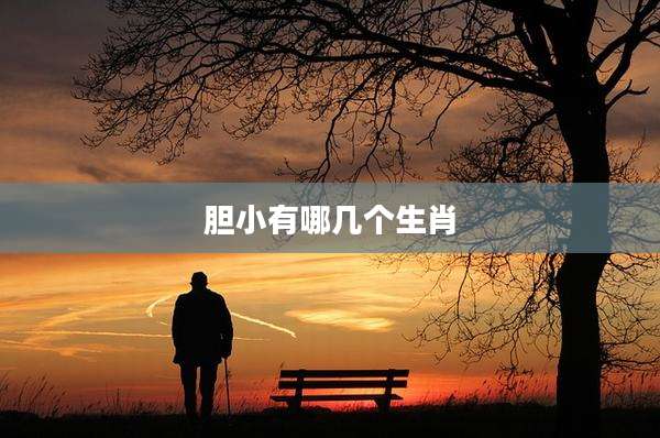 胆小有哪几个生肖