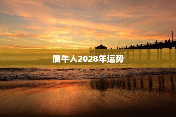 属牛人2028年运势
