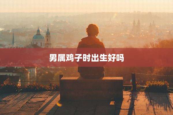 男属鸡子时出生好吗