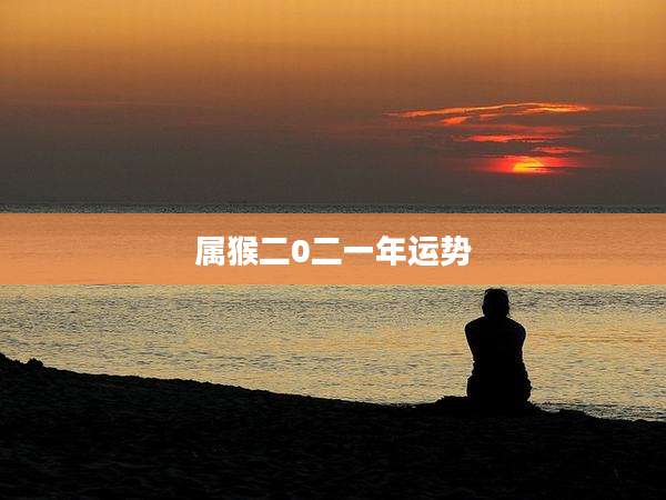 属猴二0二一年运势
