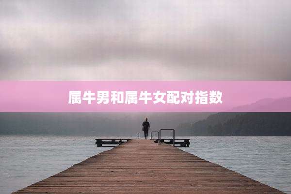 属牛男和属牛女配对指数