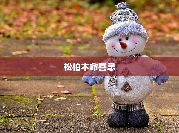 松柏木命喜忌