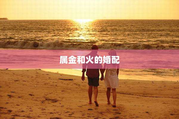 属金和火的婚配