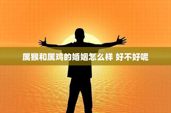 属猴和属鸡的婚姻怎么样 好不好呢