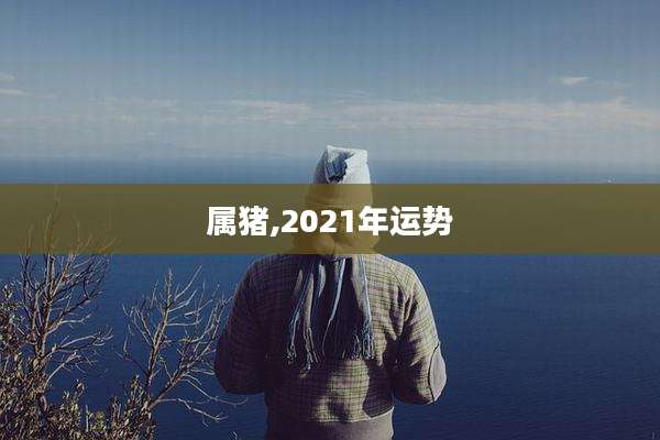 属猪,2021年运势