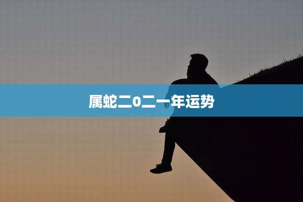 属蛇二0二一年运势