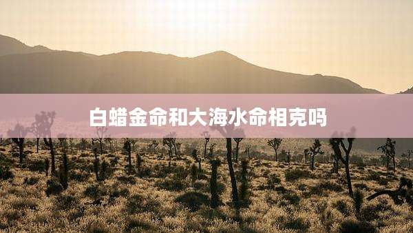 白蜡金命和大海水命相克吗