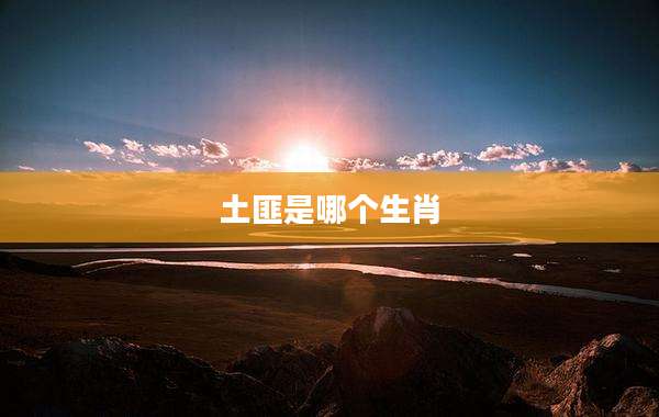 土匪是哪个生肖