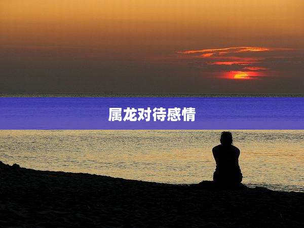 属龙对待感情