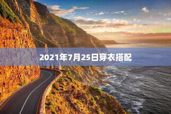 2021年7月25日穿衣搭配