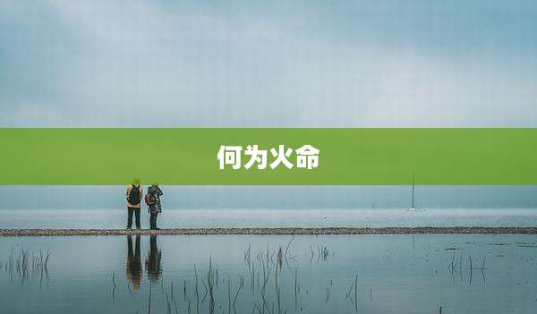 何为火命