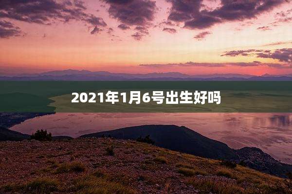 2021年1月6号出生好吗