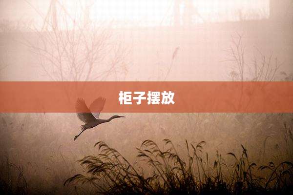 柜子摆放