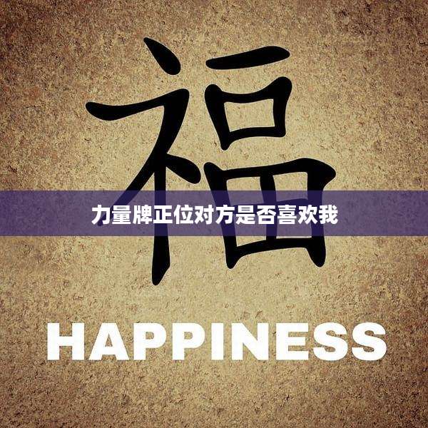 力量牌正位对方是否喜欢我
