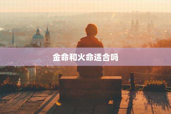 金命和火命适合吗