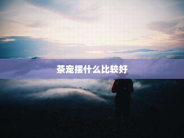 茶宠摆什么比较好