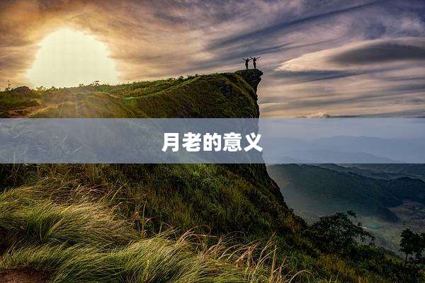 月老的意义