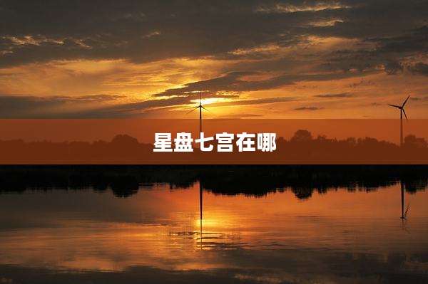 星盘七宫在哪