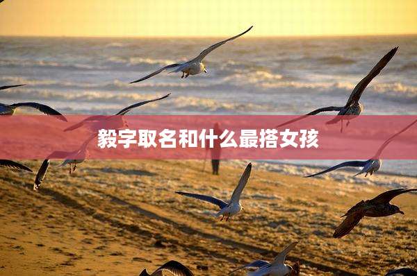 毅字取名和什么最搭女孩
