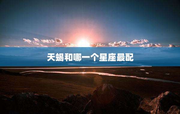 天蝎和哪一个星座最配
